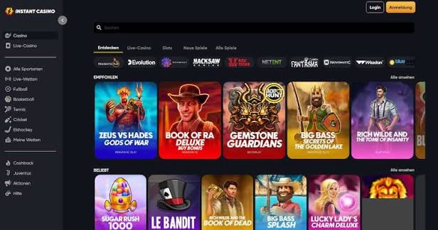 Testimonio de Instant Casino Testimonio de Instant Casino